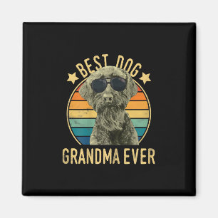 Aimant Womens Best Dog Grandma Ever Giant Schnauzer