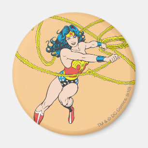 Aimant Wonder Woman Holds Lasso 1