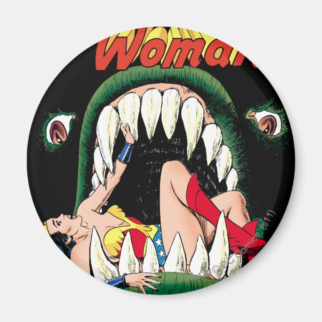 Aimant Wonder Woman Jaws (Devant)