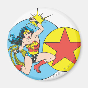 Aimant Wonder Woman Red Star
