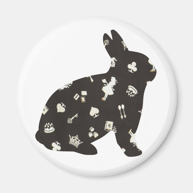 Aimant Wonderland 1 Rabbit (Devant)