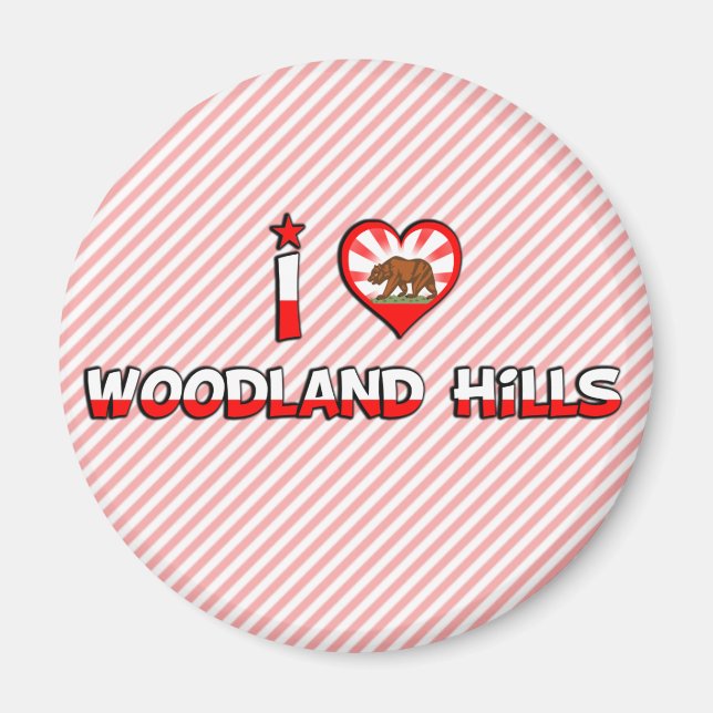 Aimant Woodland Hills, CA (Devant)