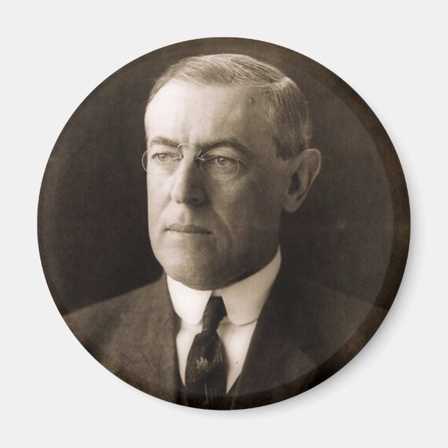 Aimant Woodrow Wilson 28 (Devant)