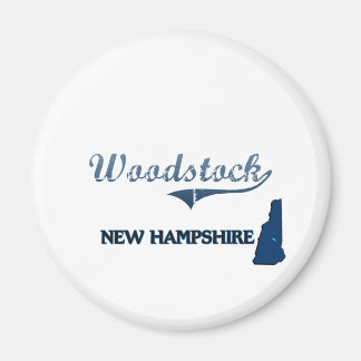 Aimant Woodstock New Hampshire City Classic