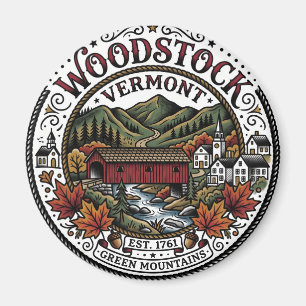 Aimant Woodstock, Vermont, États-Unis
