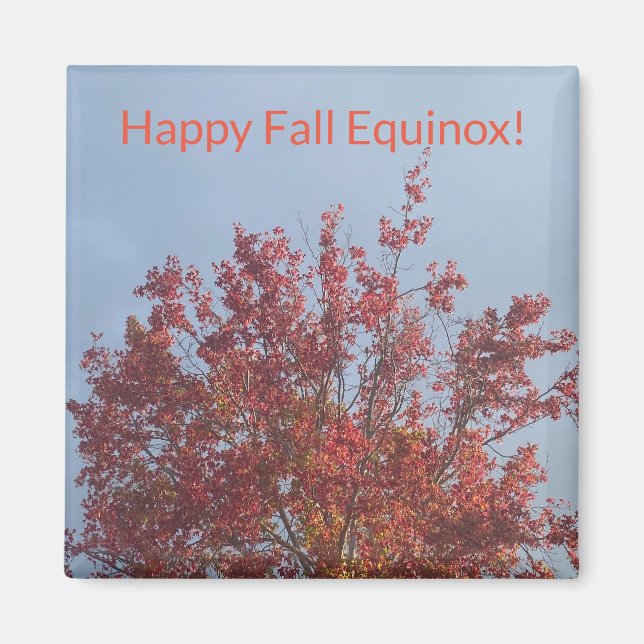 Aimant World2Celebrate : Automne Equinox (Devant)