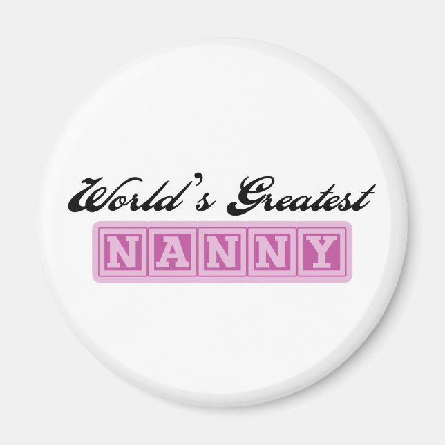 Aimant World&apos ; s Grande Nanny (Devant)