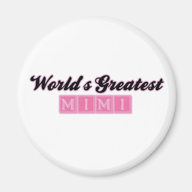 Aimant World&apos ; s Meilleur Mimi (Devant)