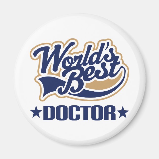 Aimant World Best Doctor (Devant)