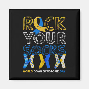 Aimant World Down Syndrome Day Faites connaître vos chaus