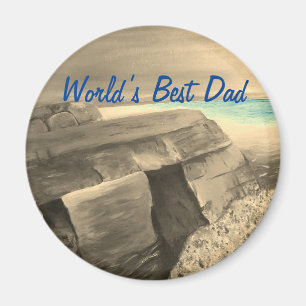 Aimant World's Best Dad