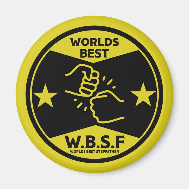 AIMANT WORLDS MEILLEUR STEPFATHER (Devant)