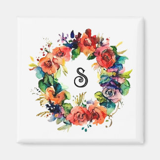 Aimant Wreath aquarelle