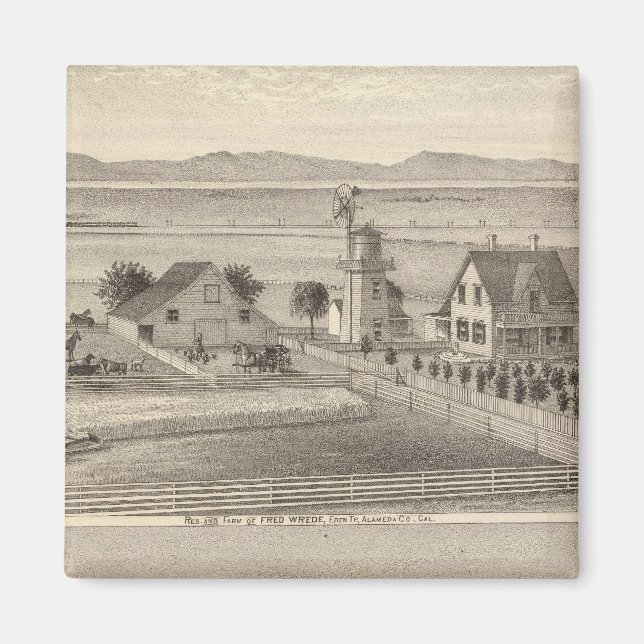 Aimant Wrede, Nebas résidences (Devant)