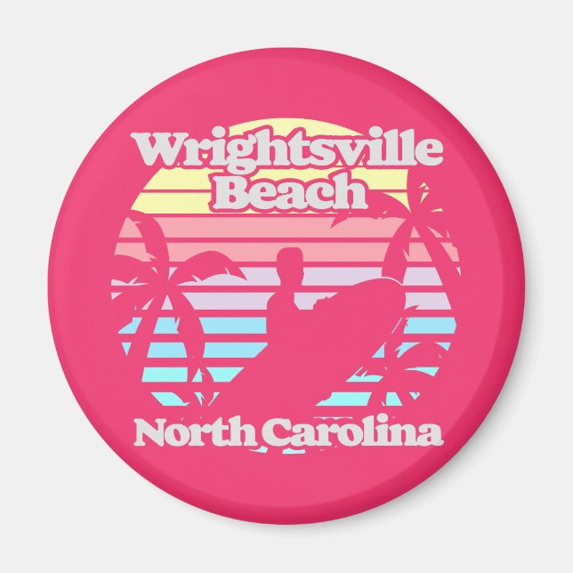 Aimant Wrightsville Beach Caroline du Nord (Devant)