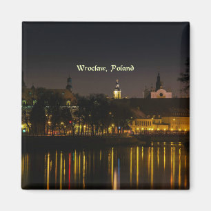 Aimant Wroclaw, Pologne, photo du paysage urbain, crépus