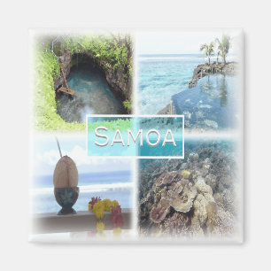 Aimant WS0014 Océanie, Samoa, Frigo