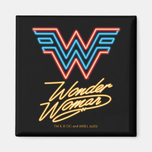 Aimant WW84 Logo Wonder Woman Neon Light