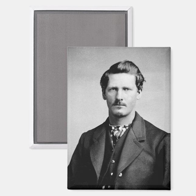 Aimant Wyatt Earp : représentant de la loi, bagarreur, pr (Recto/Verso)