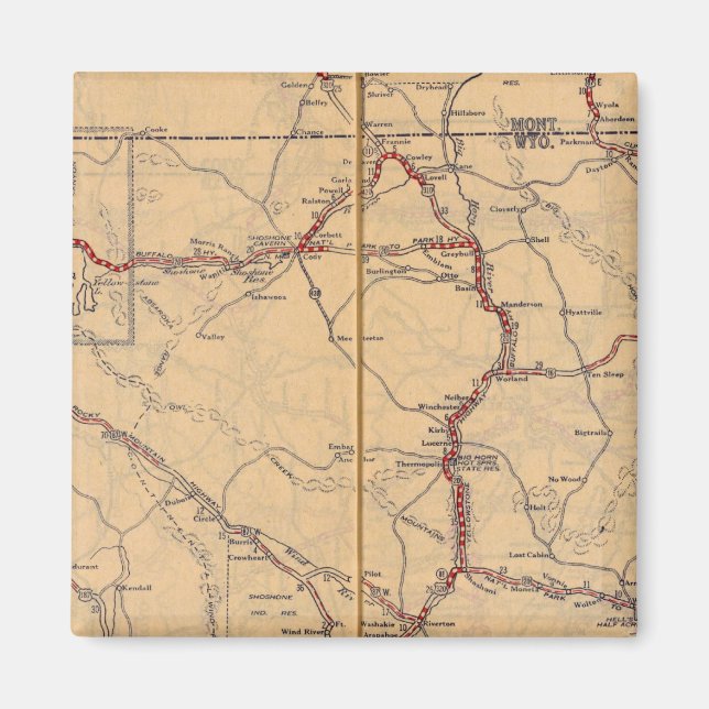 Aimant Wyoming 4 (Devant)