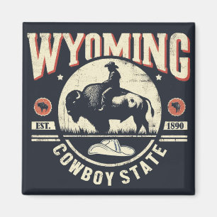 Aimant Wyoming rétro