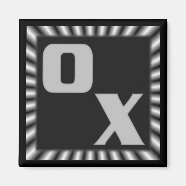 AIMANT X ET O (Devant)