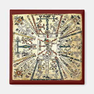 Aimant Xiuhtecuhtli Aztec Dieu de la mort