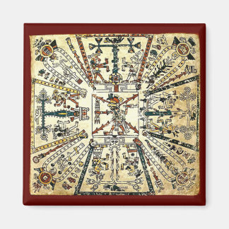 Aimant Xiuhtecuhtli Aztec Dieu de la mort