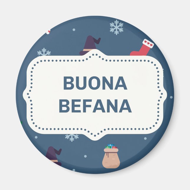 Aimant xmas buona Befana (Devant)