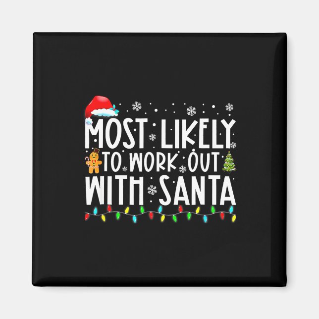 Aimant Xmas le plus susceptible de s'entraîner avec la fa (Devant)