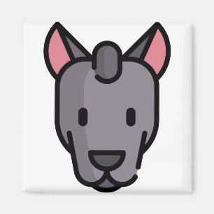Aimant Xoloitzcuintle