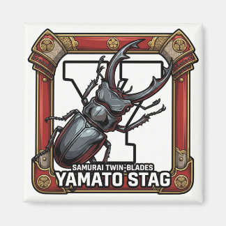 Aimant Y is for Yamato Stag Beetle – GTA Style ABC Learni