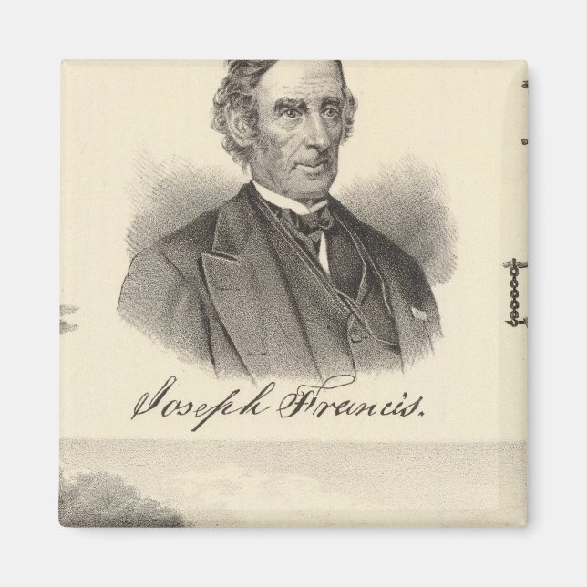 Aimant yacht à vapeur en fer ondulé (Devant)