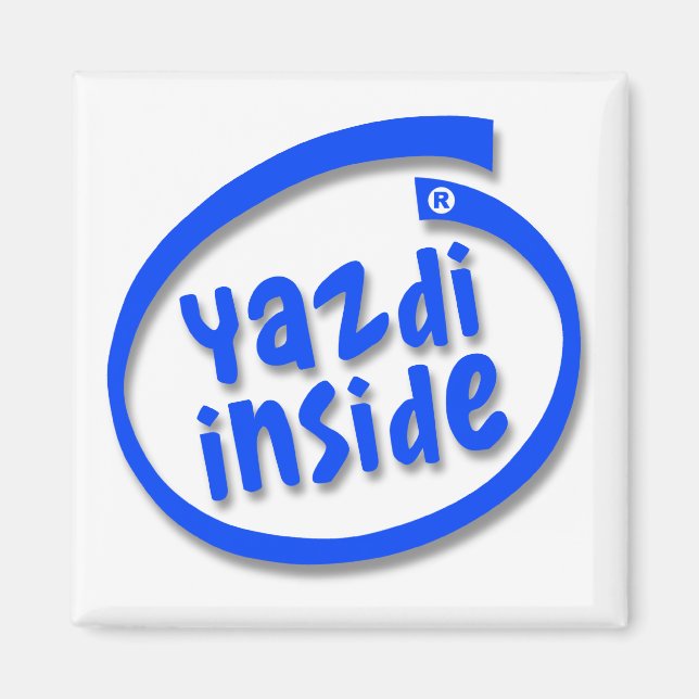 Aimant Yazdi à l'intérieur (Devant)