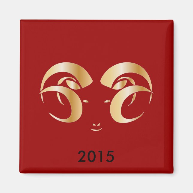Aimant Year of the Ram (Devant)