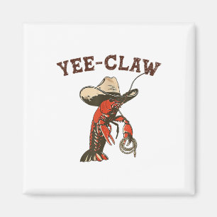 Aimant Yee Claw Funky Crawfish Festival de fruits de mer 