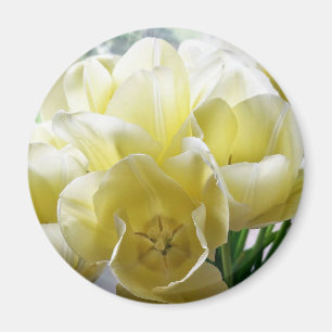 Aimant Yellow Tulip Bouquet