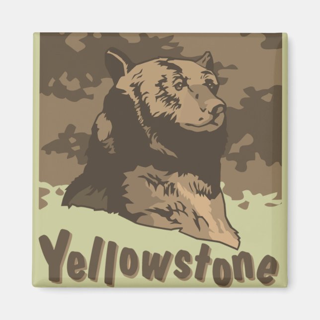 Aimant Yellowstone (Devant)
