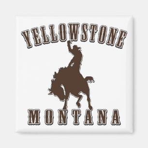 Aimant Yellowstone-Cowboy