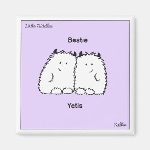 Aimant Yetis de Bestie peu d'aimant de Niddles