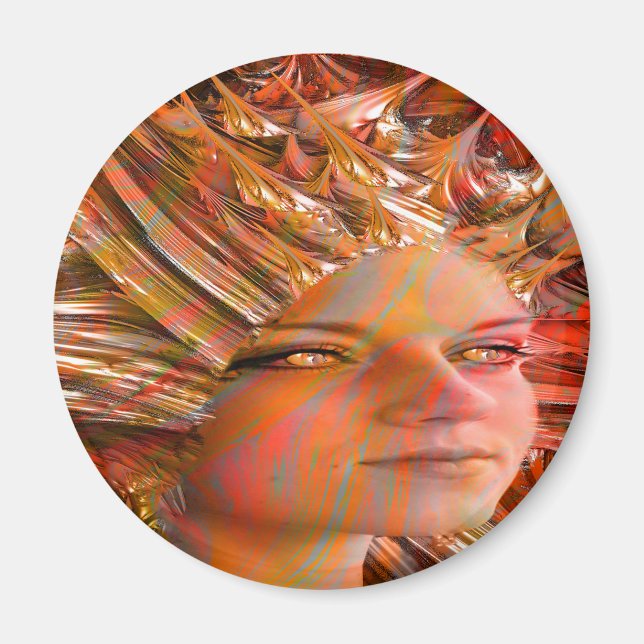 Aimant Yeux cristallins (Devant)