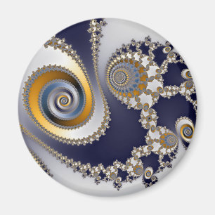 Aimant Yeux dans le ciel - fractale