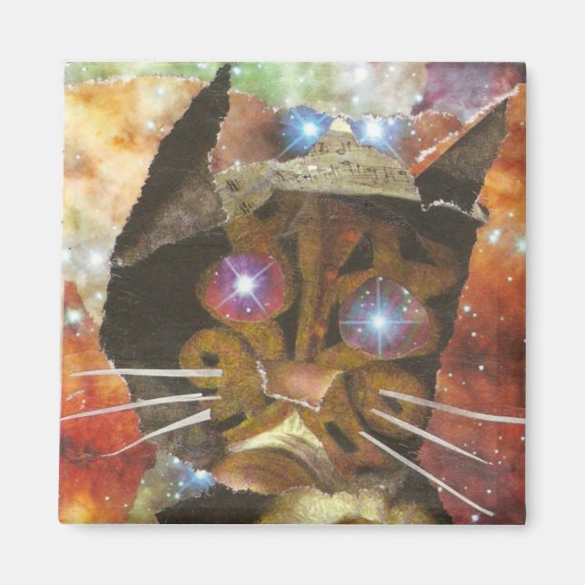 Aimant Yeux de chat (Devant)