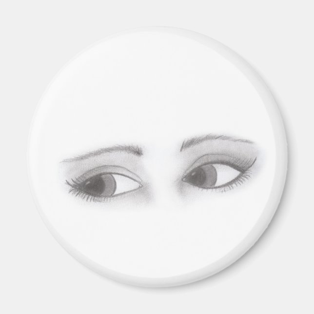 Aimant Yeux féminins (Devant)