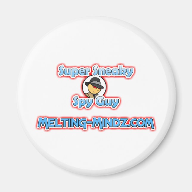 Aimant Yeux rouges sournois (Devant)