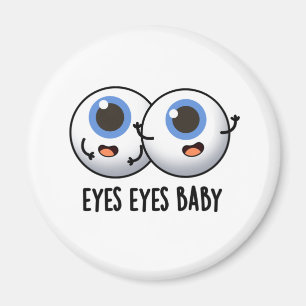 Aimant Yeux Yeux Bébé Funny Ice Eyeballs Pun