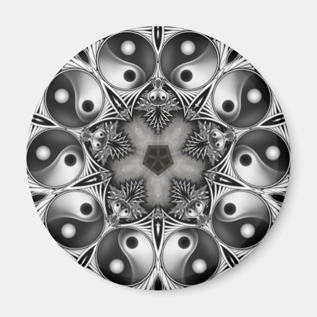 Aimant Yin et Yang (Devant)