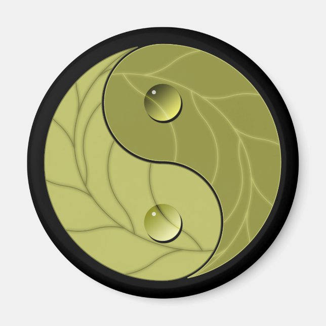 Aimant Yin Yang (Devant)