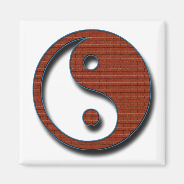 Aimant Yin Yang par Shirley Taylor (Devant)