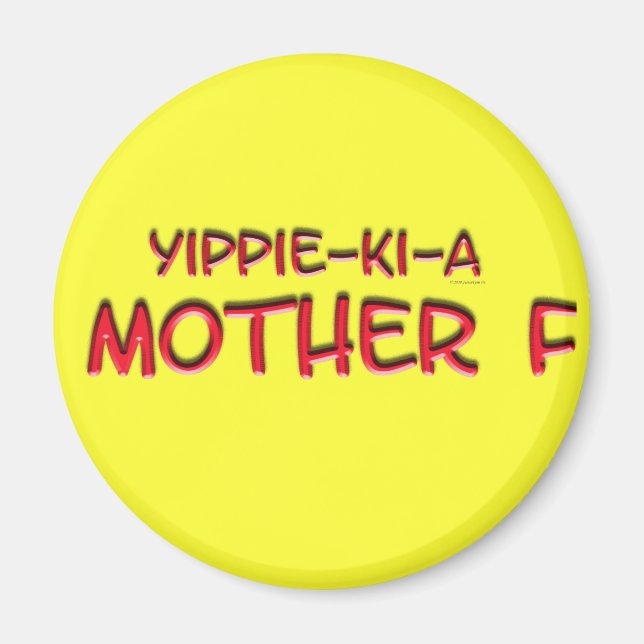 Aimant Yippie Ki A (Devant)